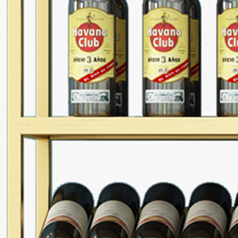 Industrial Iron Bottle Wine Rack Simple Floor Bottle Holder with Wine Storage Clearhalo 'furn' 'furn_wine_racks' 'Furniture' 'Kitchen & Dining Furniture' 'Wine Racks' 'wine_racks' 5739794