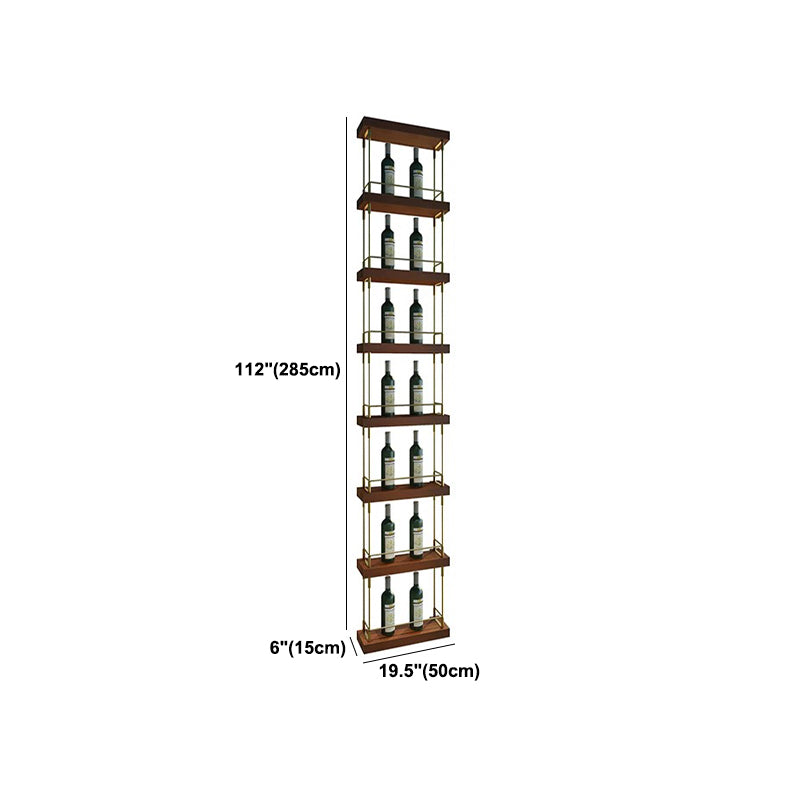 Rack de porte-vin de sol moderne.