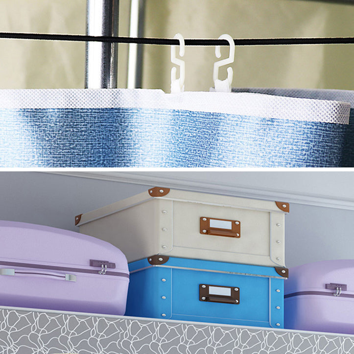 Modern Style Metal Wardrobe Cloth Rod Included Wardrobe Closet for Bedroom