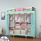 Modern Style Metal Wardrobe Cloth Rod Included Wardrobe Closet for Bedroom