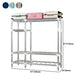 Modern Style Metal Wardrobe Cloth Rod Included Wardrobe Closet for Bedroom