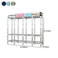 Modern Style Metal Wardrobe Cloth Rod Included Wardrobe Closet for Bedroom