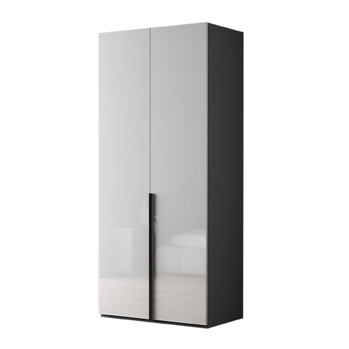 Moderne garderobe -kast met planken Engineered Wood Garderobe Armoire