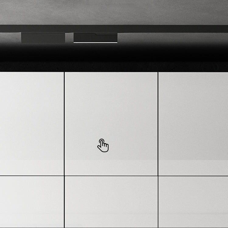 Moderne garderobe -kast met planken Engineered Wood Garderobe Armoire