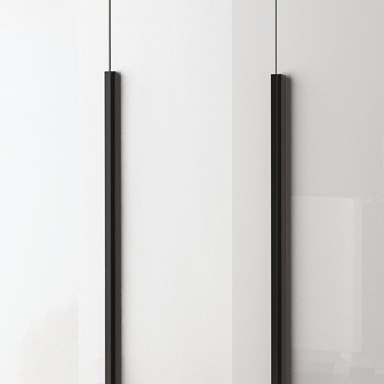 Moderne garderobe -kast met planken Engineered Wood Garderobe Armoire