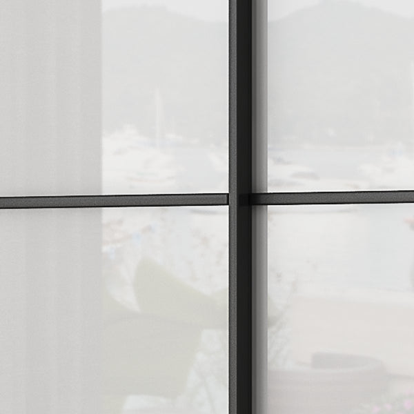 White and Black Wardrobe Armoire Engineered Wood Wardrobe Closet Clearhalo 'Armoires & Wardrobes' 'armoires_wardrobes' 'Bedroom Furniture' 'furn' 'furn_armoires_wardrobes' 'Furniture' 5740181