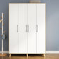 Wooden Wardrobe Closet With Shelves Contemporary Wardrobe Armoire Clearhalo 'Armoires & Wardrobes' 'armoires_wardrobes' 'Bedroom Furniture' 'furn' 'furn_armoires_wardrobes' 'Furniture' 5740246
