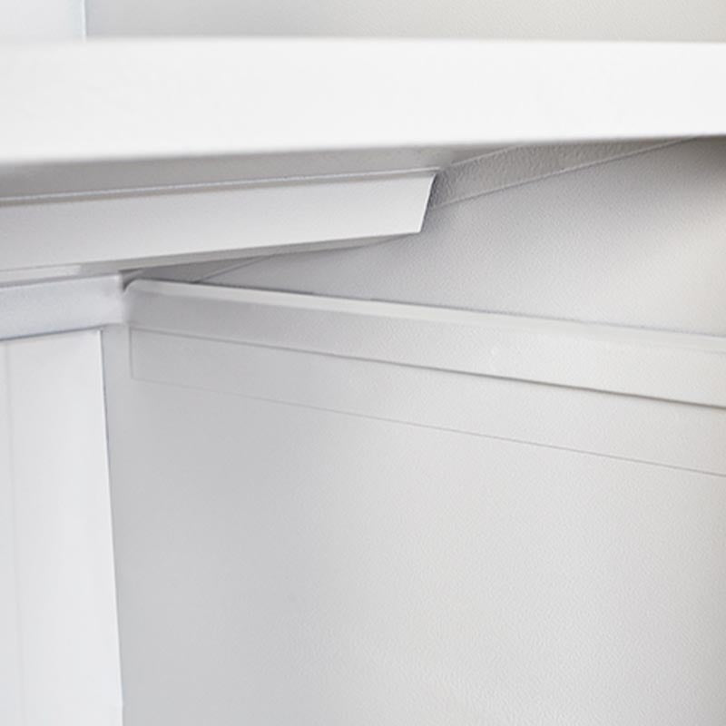 Grey Wardrobe Armoire Metal Contemporary Wardrobe Cabinet for Home