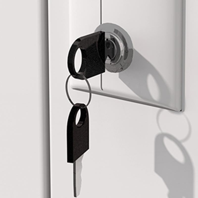 Gabinete de almacenamiento de metal Armoire no colgante contemporáneo para el hogar