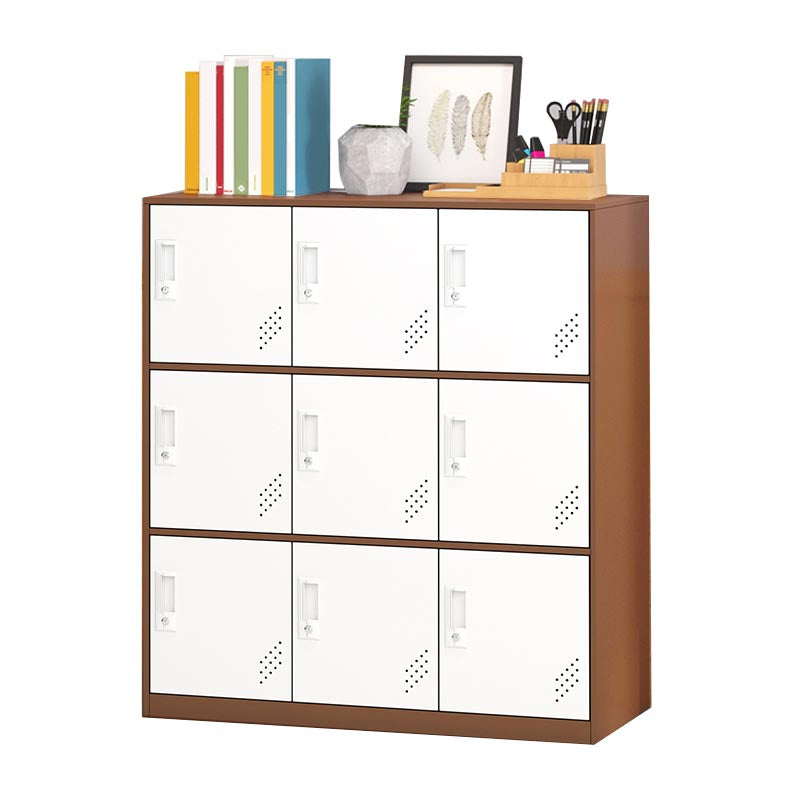 Gabinete de almacenamiento de metal Armoire no colgante contemporáneo para el hogar