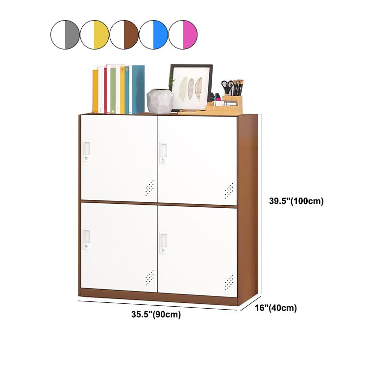 Gabinete de almacenamiento de metal Armoire no colgante contemporáneo para el hogar