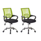 Modern Fixed Arms Office Chair Tilt Mechanism Nylon Office Chair