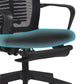 Black Modern & Contemporary Office Chair Fixed Arms Mid Back Home Office Chair Clearhalo 'furn' 'furn_office_chair' 'Furniture' 'Office Chairs' 'Office Furniture' 'office_chair' 5741169