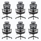 Mesh Back Task Chair Advanced Synchro Tilt Control Home Office Chair