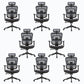 Mesh Back Task Chair Advanced Synchro Tilt Control Home Office Chair