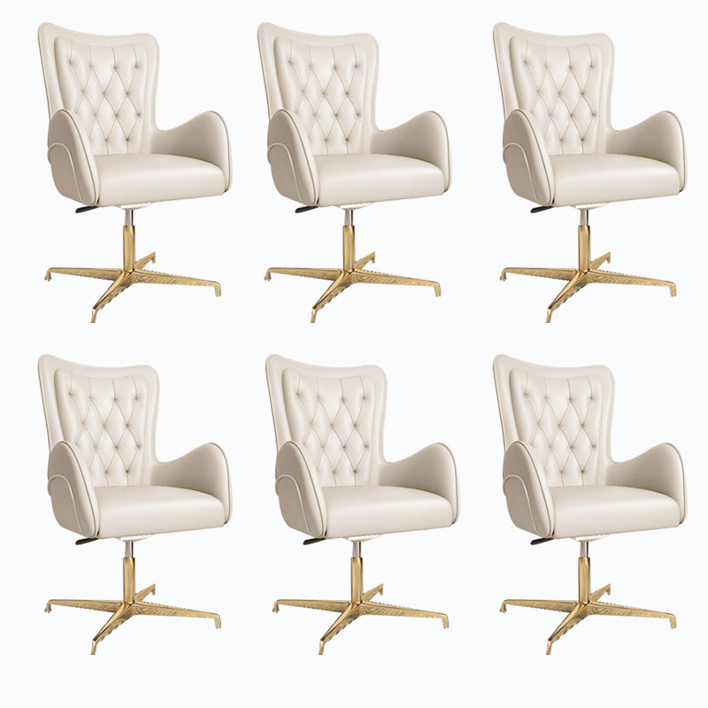 モダンなレザーエットとメッシュのエグゼクティブチェア布張りのミッドバックタスクチェア