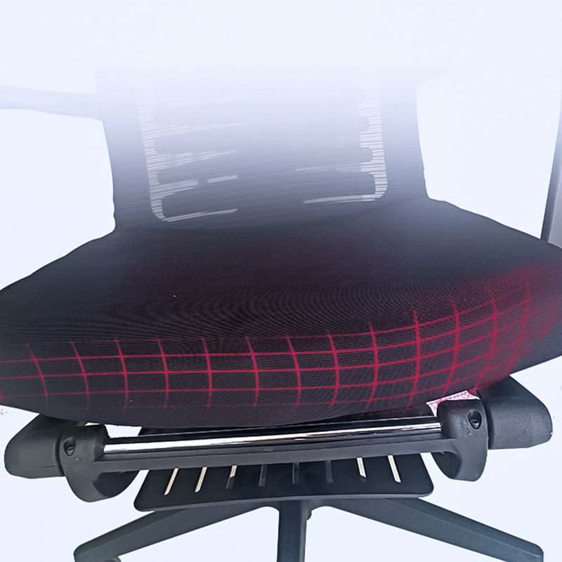 Chaise de bureau ergonomique Mesh Desk High Back Linen Task Task With Castor