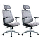 Mesh Desk Home Office Chair High Back Black Swivel Office Chair 2 Piece Set Clearhalo 'furn' 'furn_office_chair' 'Furniture' 'Office Chairs' 'Office Furniture' 'office_chair' 5741358