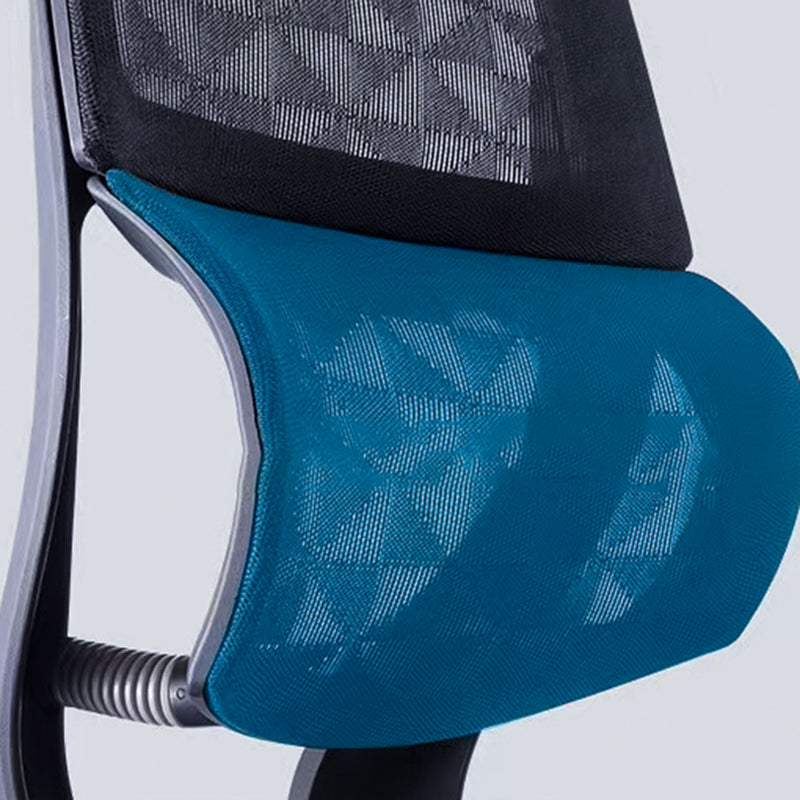 Mesh Desk Home Office Chair High Back Black Swivel Office Chair Clearhalo 'furn' 'furn_office_chair' 'Furniture' 'Office Chairs' 'Office Furniture' 'office_chair' 5741363