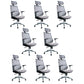 Mesh Desk Home Office Chair High Back Black Swivel Office Chair 8 Piece Set Clearhalo 'furn' 'furn_office_chair' 'Furniture' 'Office Chairs' 'Office Furniture' 'office_chair' 5741364