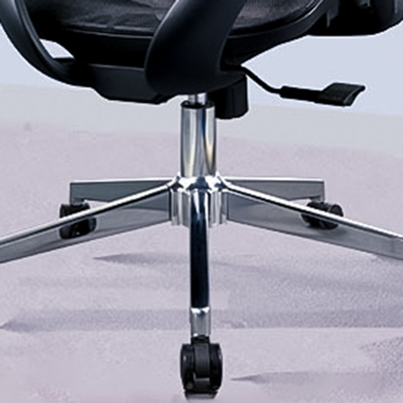Mesh Desk Home Office Chair High Back Black Swivel Office Chair Clearhalo 'furn' 'furn_office_chair' 'Furniture' 'Office Chairs' 'Office Furniture' 'office_chair' 5741367