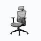 Velvet Task Chair Modern Home High-back Office Chair Ribbed Swivel