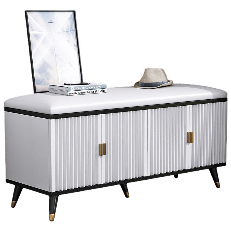 Panchina di posti a sedere in legno fabbricata 11,8 "W glam ammortizzazione imbottita