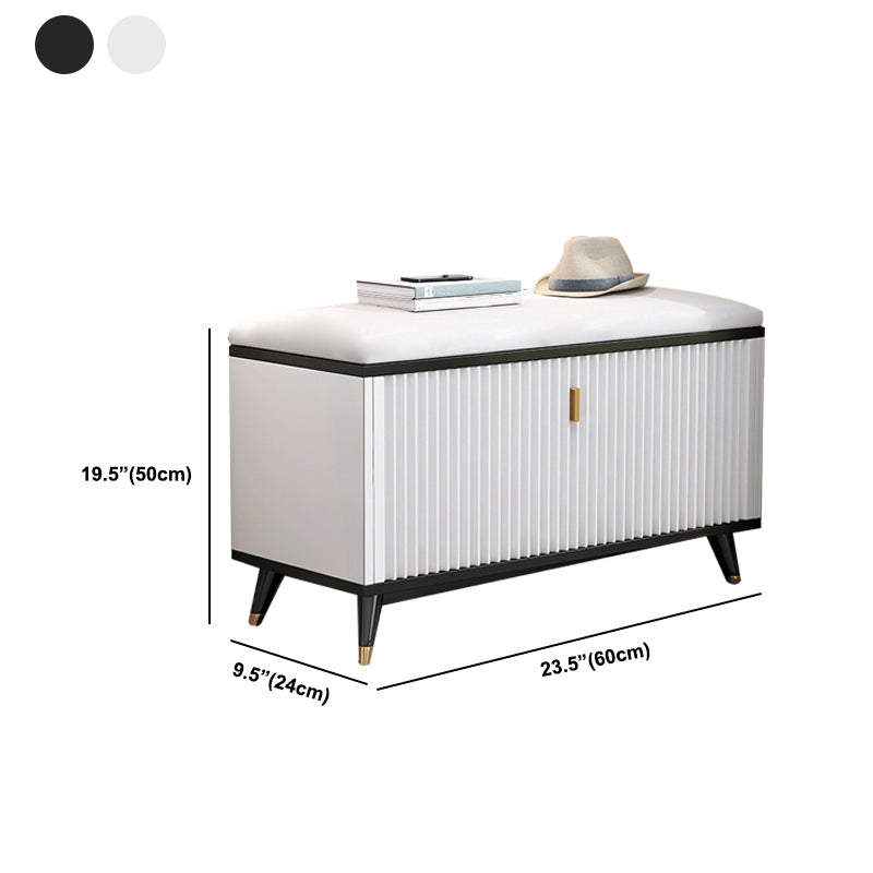 Panchina di posti a sedere in legno fabbricata 11,8 "W glam ammortizzazione imbottita