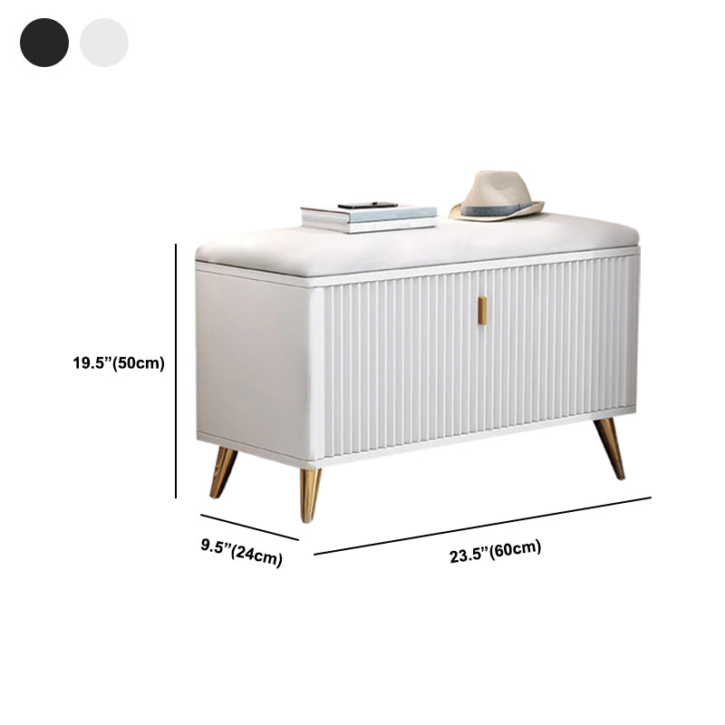 Panchina di posti a sedere in legno fabbricata 11,8 "W glam ammortizzazione imbottita