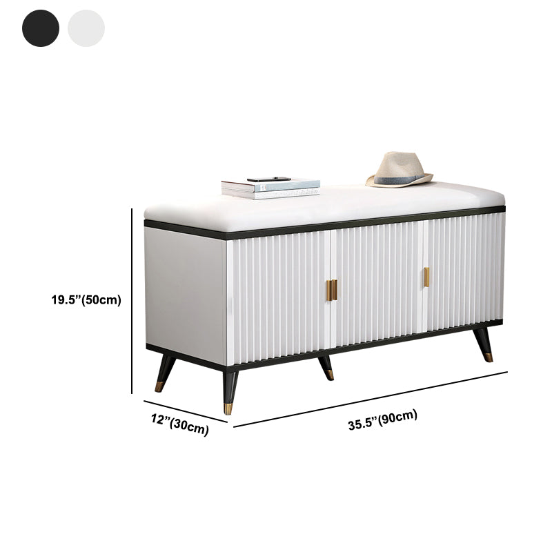 Panchina di posti a sedere in legno fabbricata 11,8 "W glam ammortizzazione imbottita