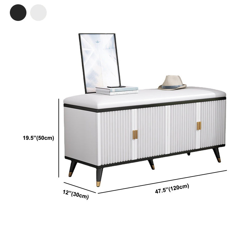 Panchina di posti a sedere in legno fabbricata 11,8 "W glam ammortizzazione imbottita