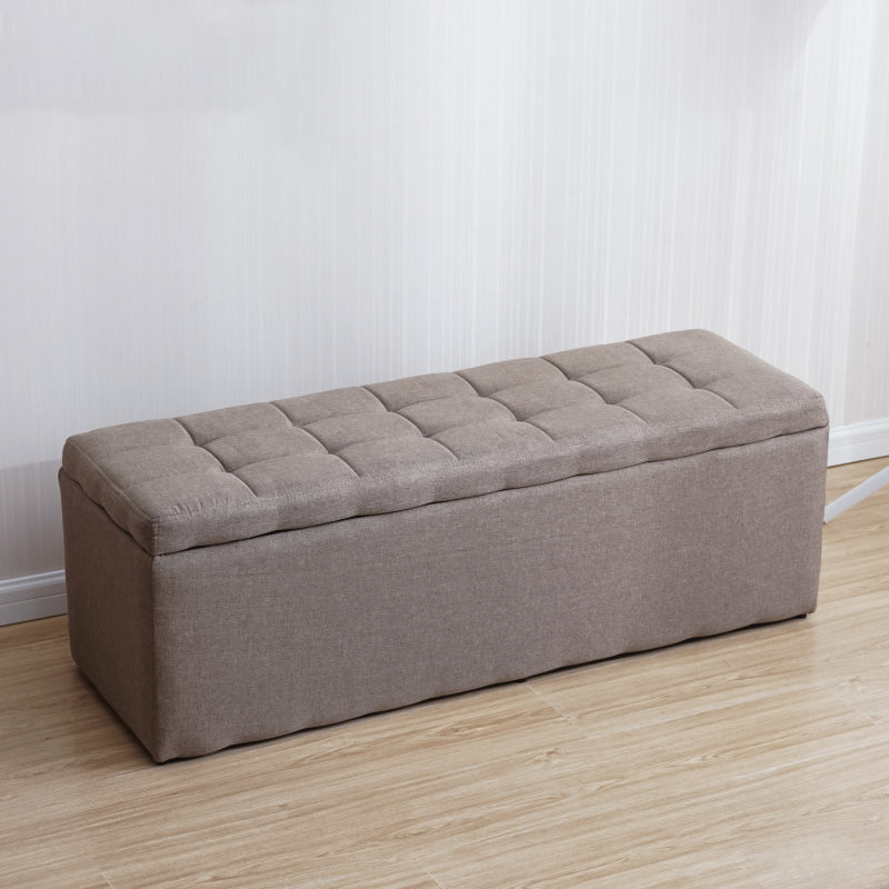 Panchina d'ingresso imbottita moderna da 15,7 "W cusoned Ottoman Bench