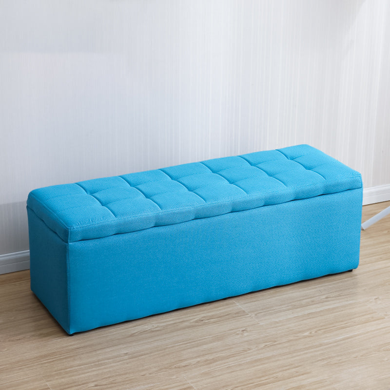 Panchina d'ingresso imbottita moderna da 15,7 "W cusoned Ottoman Bench