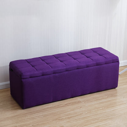 Banc d'entrée rembourré moderne 15,7 "banc ottoman rembourré W