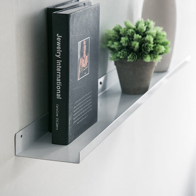 Contemporary Floating Bookshelf Iron 4.7" W Living Room Book Shelf Clearhalo 'Bookcases' 'furn' 'furn_bookcases' 'Furniture' 'Office Furniture' 5741650