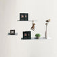 Contemporary Floating Bookshelf Iron 4.7" W Living Room Book Shelf Clearhalo 'Bookcases' 'furn' 'furn_bookcases' 'Furniture' 'Office Furniture' 5741651