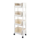 Modern Plastic Bookshelf Etagere Vertical  Open Shelf Bookcase