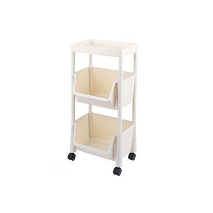 Modern Plastic Bookshelf Etagere Vertical  Open Shelf Bookcase