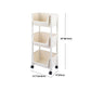 Modern Plastic Bookshelf Etagere Vertical  Open Shelf Bookcase