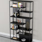 Libreria moderna in metallo etagere libreria scaffale aperta con ripiani-70,8 "h x 11,8" w