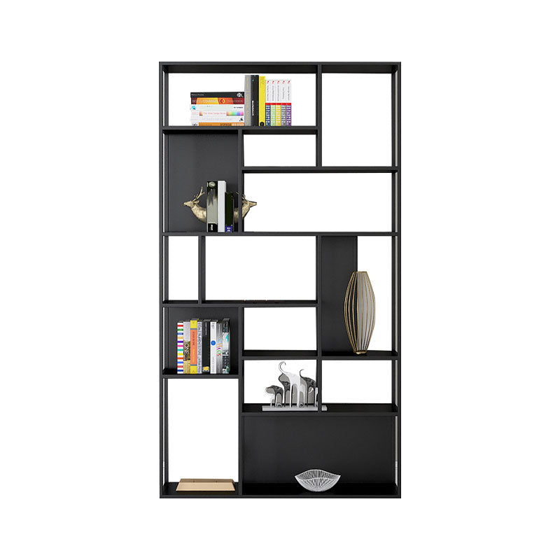 Libreria moderna in metallo etagere libreria scaffale aperta con ripiani-70,8 "h x 11,8" w
