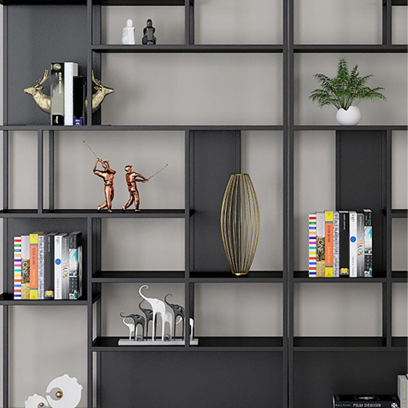 Libreria moderna in metallo etagere libreria scaffale aperta con ripiani-70,8 "h x 11,8" w