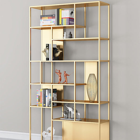 Libreria moderna in metallo etagere libreria scaffale aperta con ripiani-70,8 "h x 11,8" w
