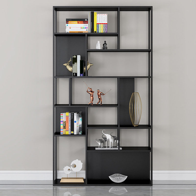Libreria moderna in metallo etagere libreria scaffale aperta con ripiani-70,8 "h x 11,8" w