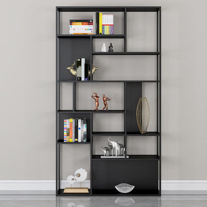 Libreria moderna in metallo etagere libreria scaffale aperta con ripiani-70,8 "h x 11,8" w