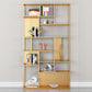 Libreria moderna in metallo etagere libreria scaffale aperta con ripiani-70,8 "h x 11,8" w