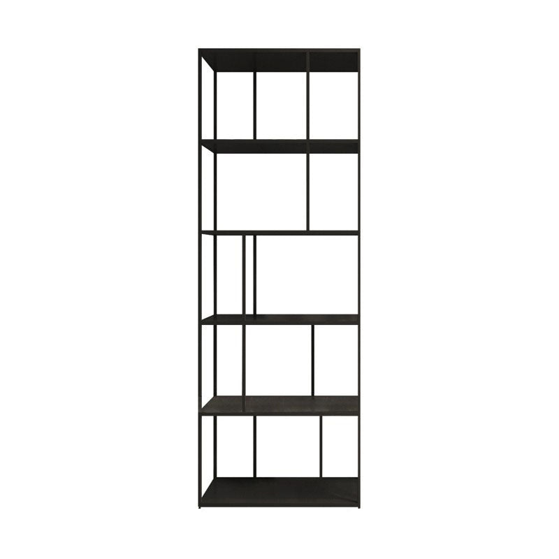 Modem & Contemporary Black Bookcase Etagere Metal Book Shelf