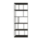 Modem & Contemporary Black Bookcase Etagere Metal Book Shelf