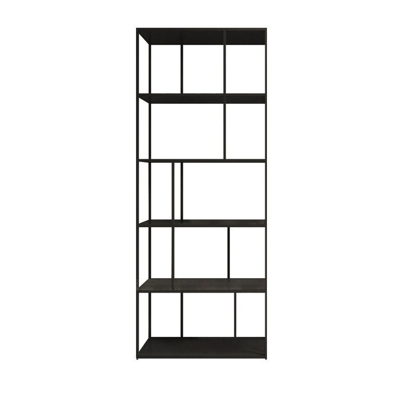 Modem & Contemporary Black Bookcase Etagere Metal Book Shelf