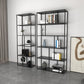 Modem & Contemporary Black Bookcase Etagere Metal Book Shelf